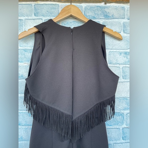 Nookie Womens Iris Black Fringe Skinny
Leg Evening Jumpsuit small - Picture 11 of 15